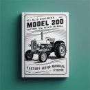 Allis Chalmers Model 200 Tractor Factory Service Manual PDF Download
