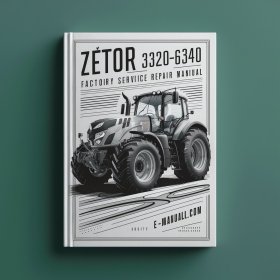 Zetor 3320-6340 Tractor Factory Service Repair Manual