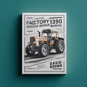 David Brown Tractor 1390 Factory Service Repair Manual