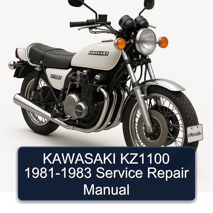KAWASAKI KZ1100 1981-1983 Service Repair Manual